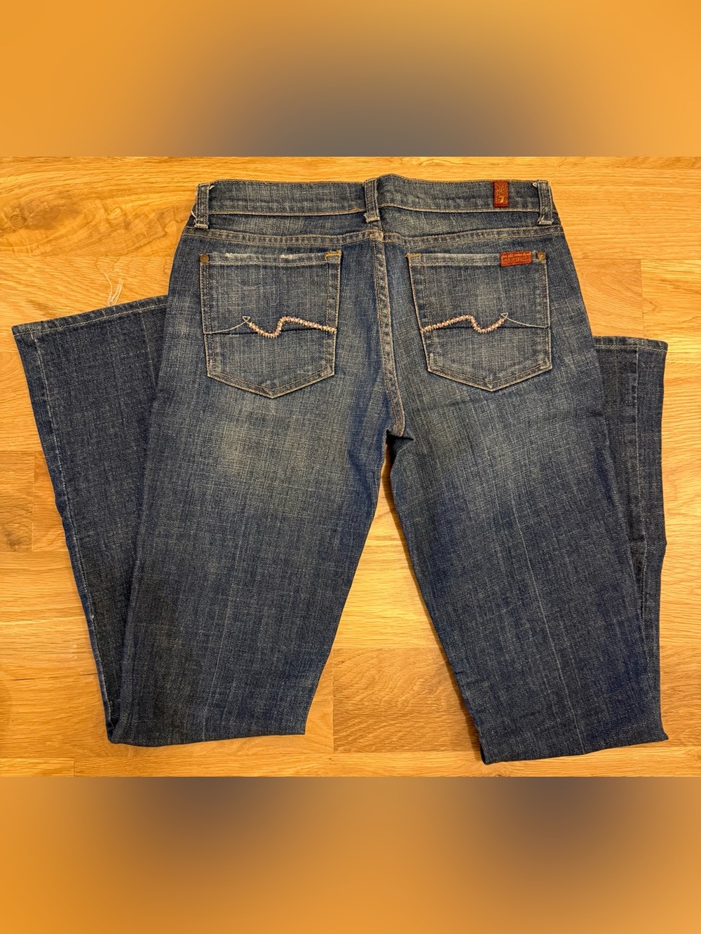 7 for Mankind - Vintage Rhinestone Classic Squiggle
